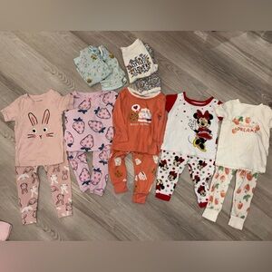 18 & 24 month pajama sets